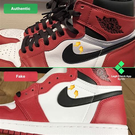 nike air jordan 1 retro real vs fake|jordan 1 lost and found.